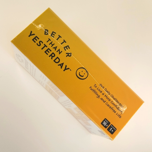 BETTER THAN YESTERDAY 365 Daily Challenge Cards Factory Sealed - Picture 8 of 12